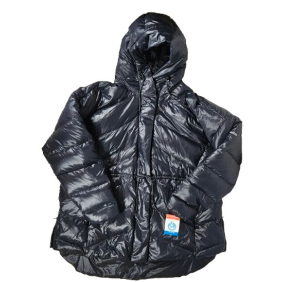 Columbia Black Puffy Coat Icy Heights II Down Novelty Women's Plus Size 3X NEW - Picture 1 of 9